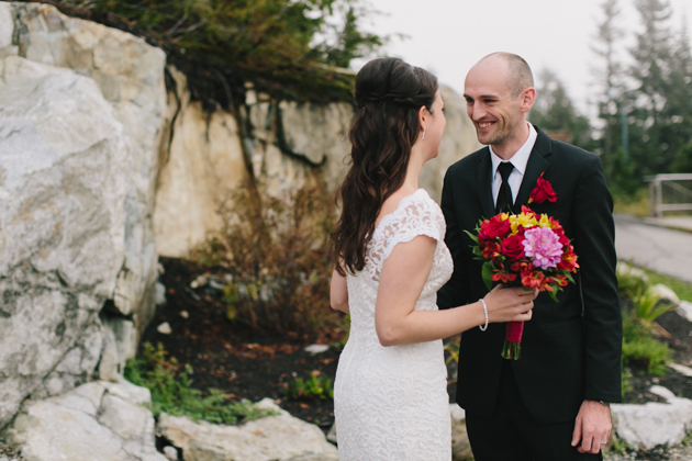 grouse mountain wedding photos