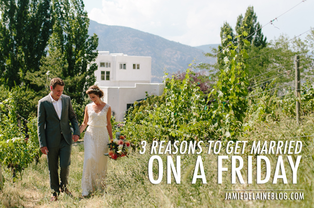 Reasons to Get Married on a Friday