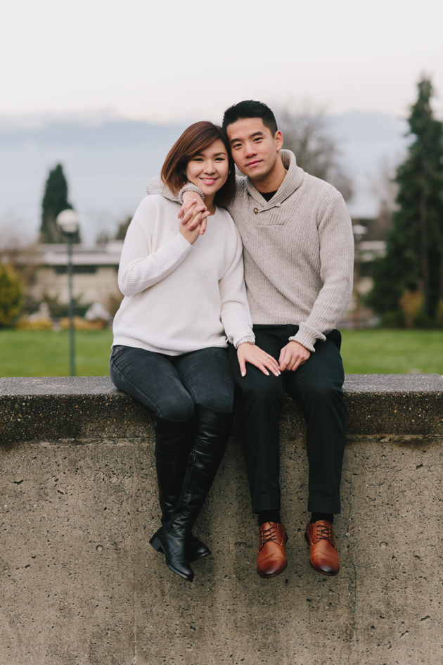UBC engagement photos