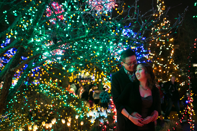 vancouver proposal photos at van dusen
