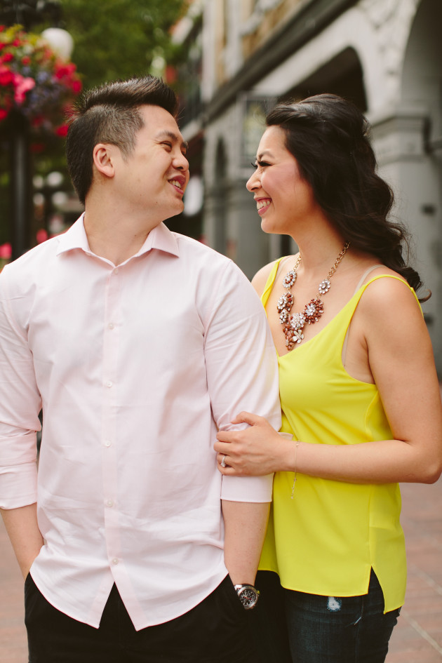 Gastown Engagement Photos
