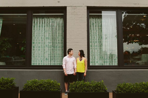 Gastown Engagement Photos