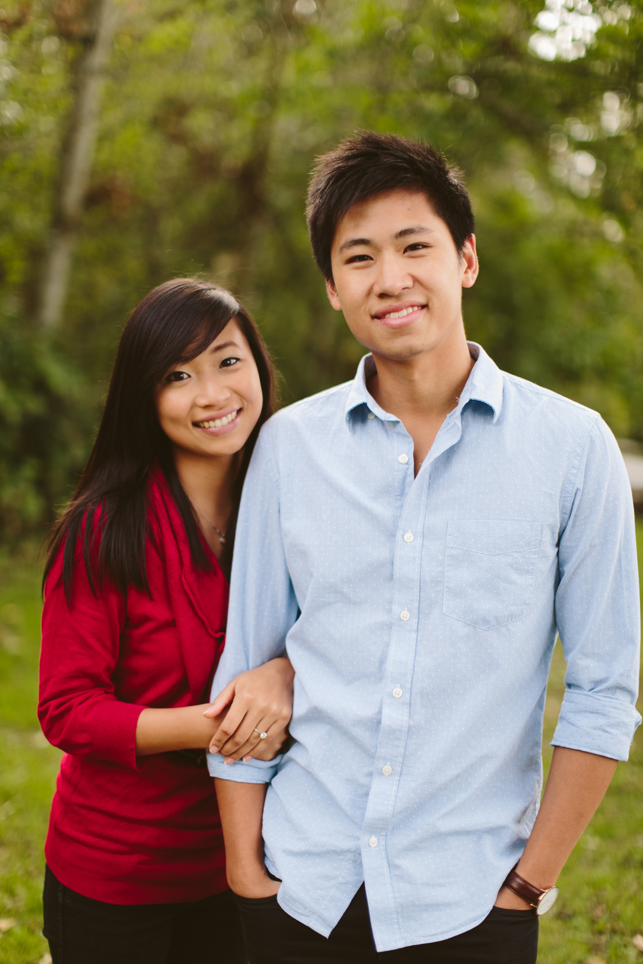 Deer Lake Park Engagement Photos
