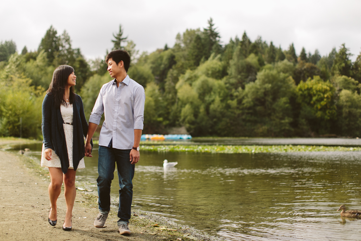Deer Lake Park Engagement Photos