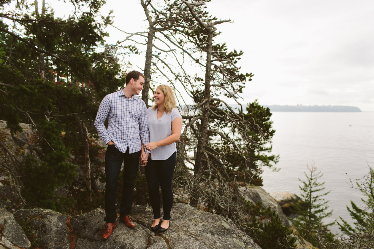 Lighthouse Park Engagement Photos by Jamie Delaine http://www.jamiedelaine.com