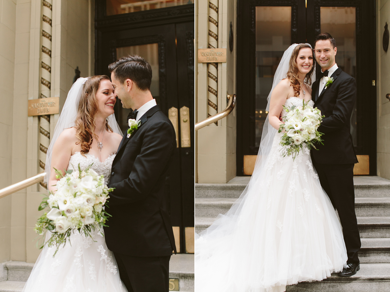 Vancouver Club Wedding Photos