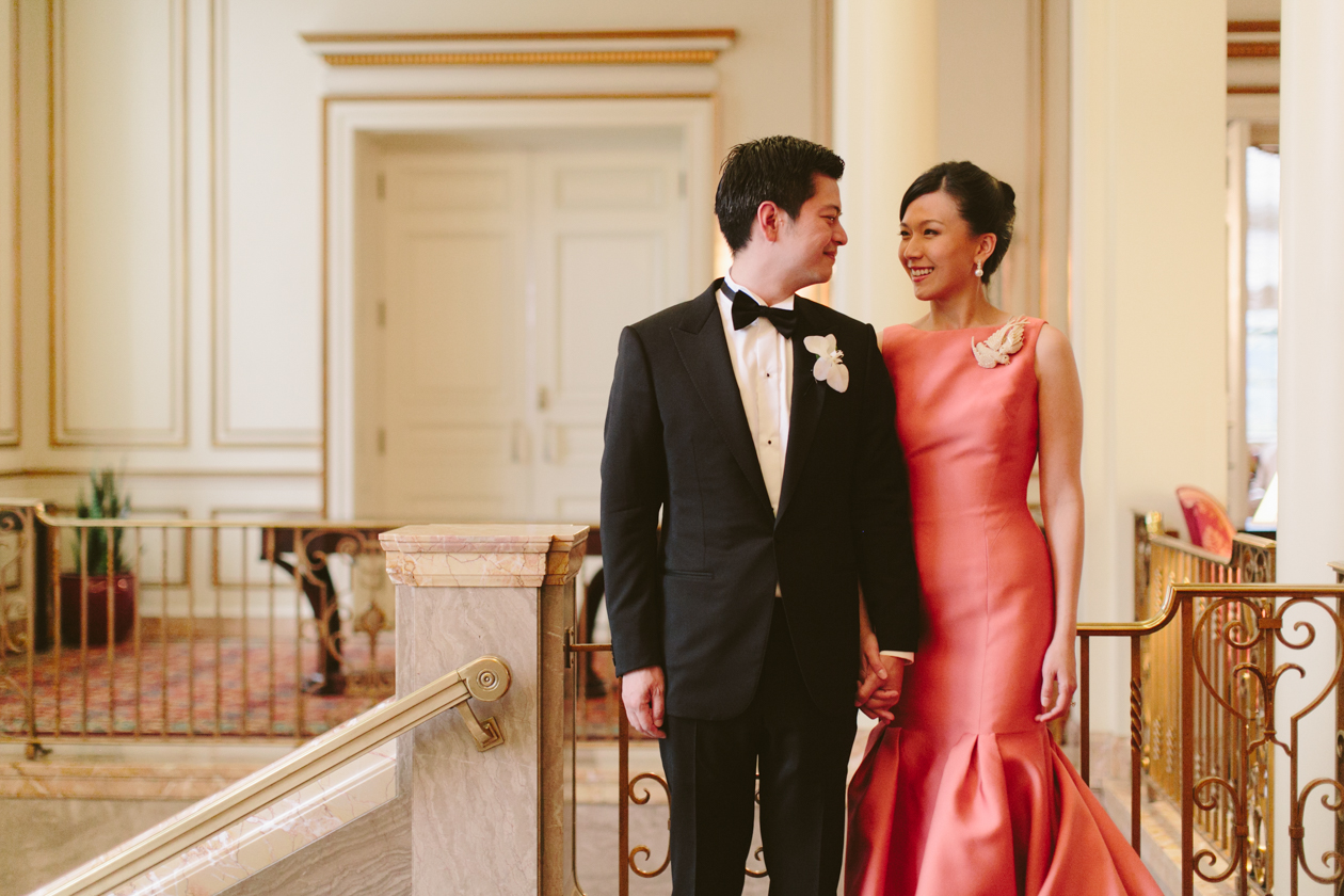 Fairmont Hotel Vancouver Wedding Photos