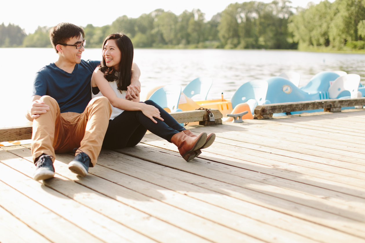 Deer Lake Engagement Photos