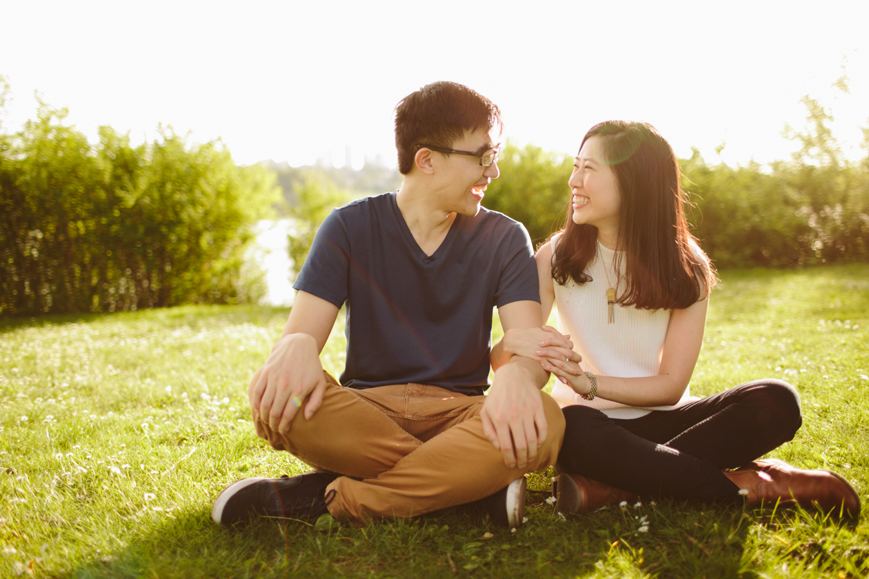 Deer Lake Engagement Photos