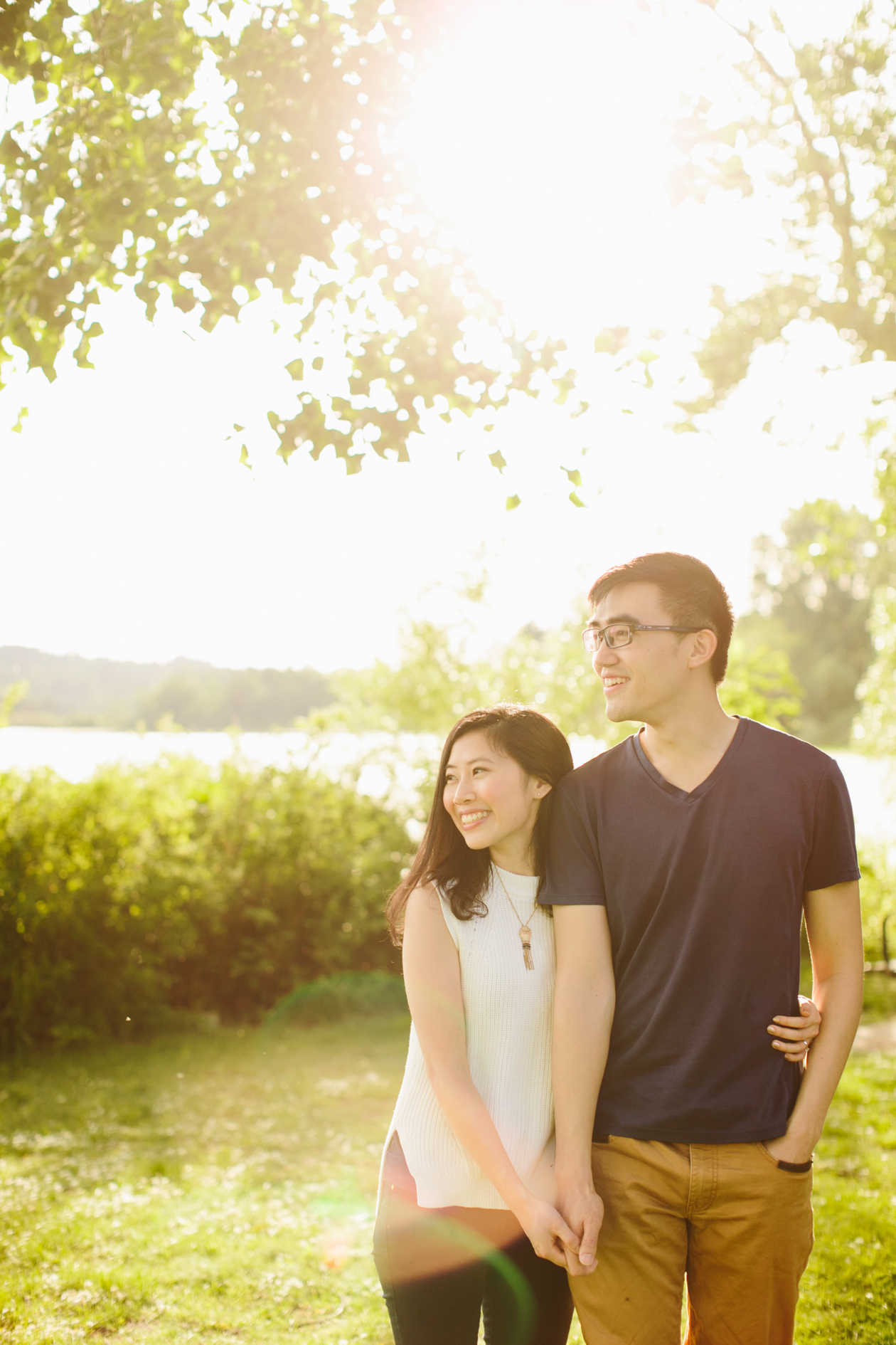 Deer Lake Engagement Photos