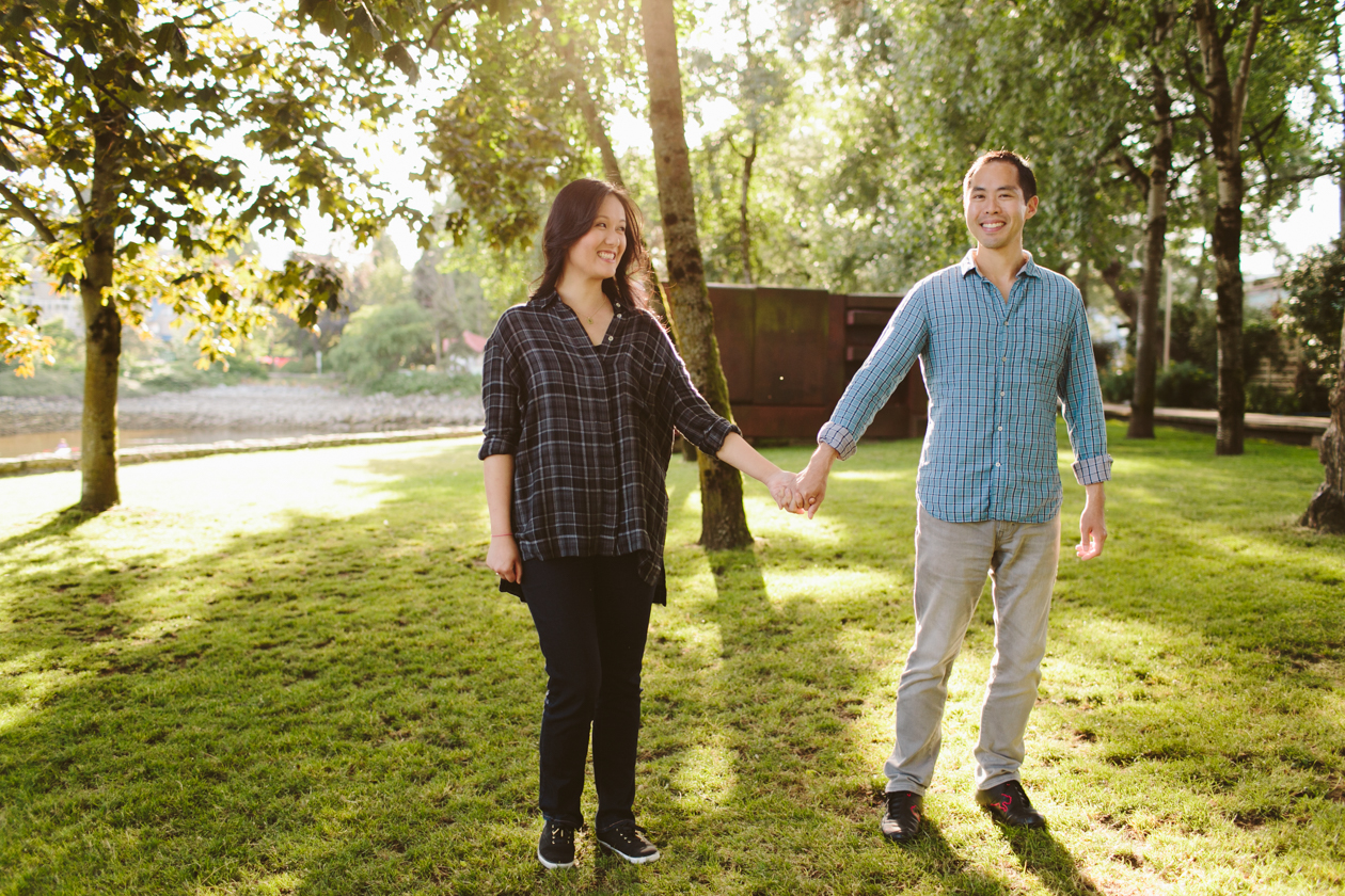 Granville Island Engagement Photos