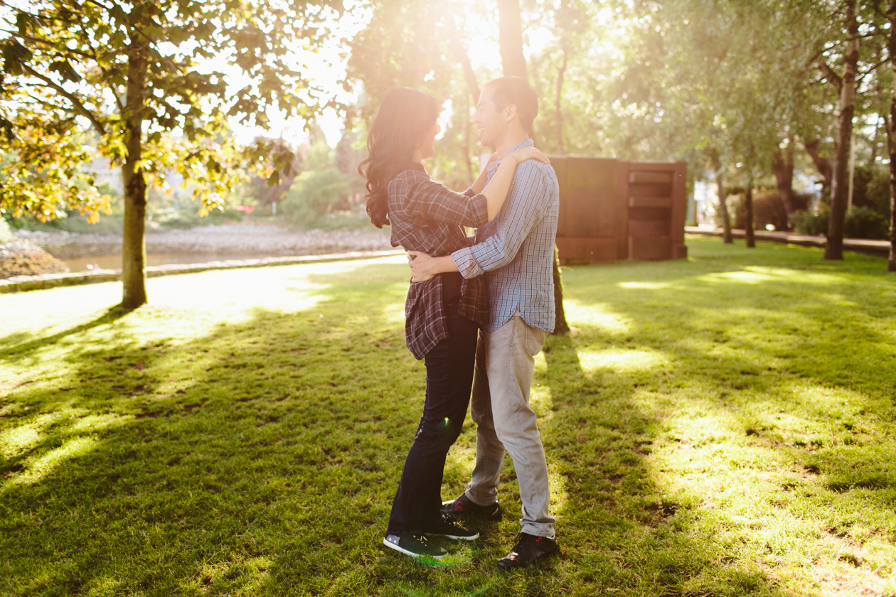 Granville Island Engagement Photos