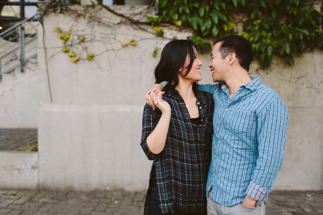 Granville Island Engagement Photos