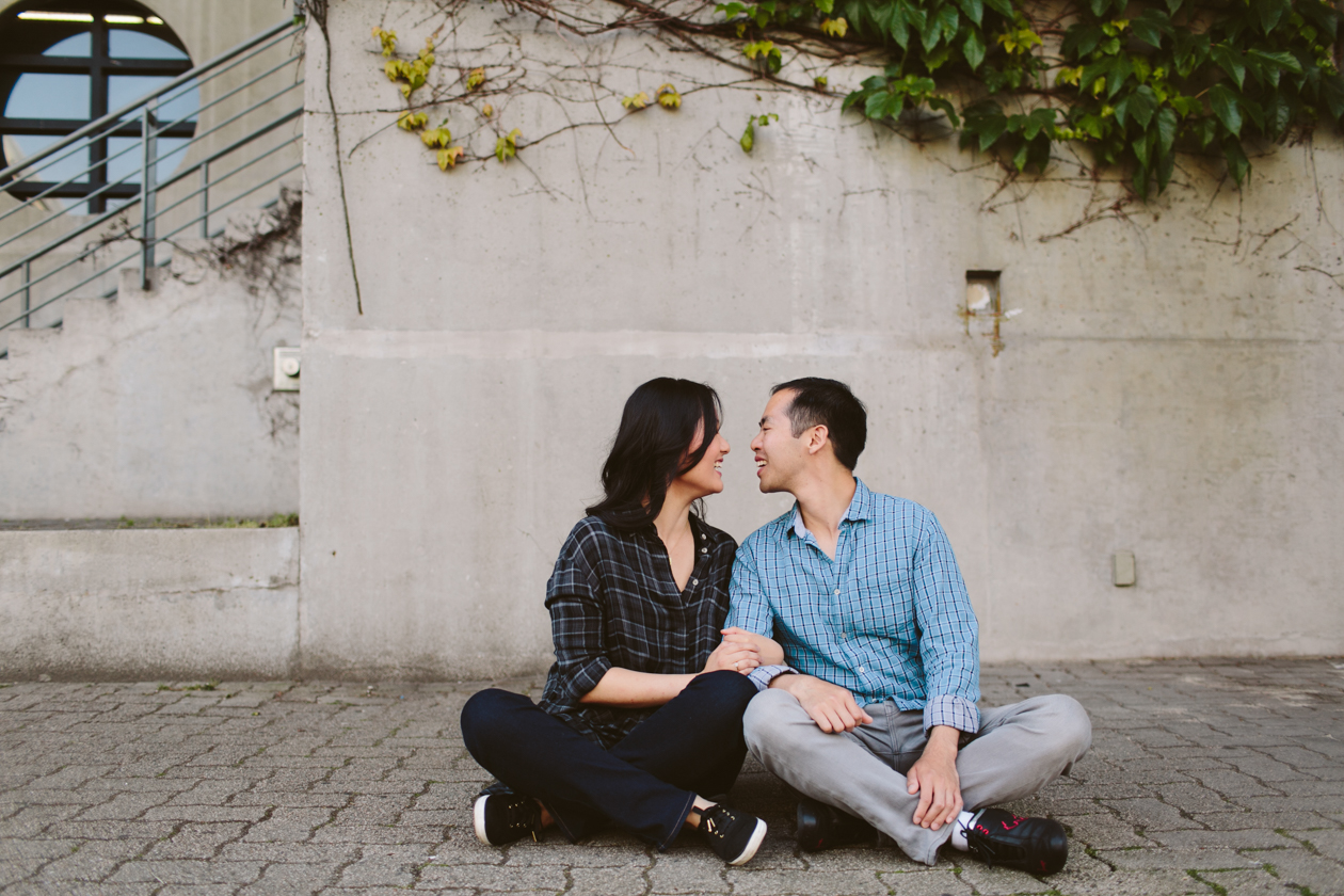 Granville Island Engagement Photos