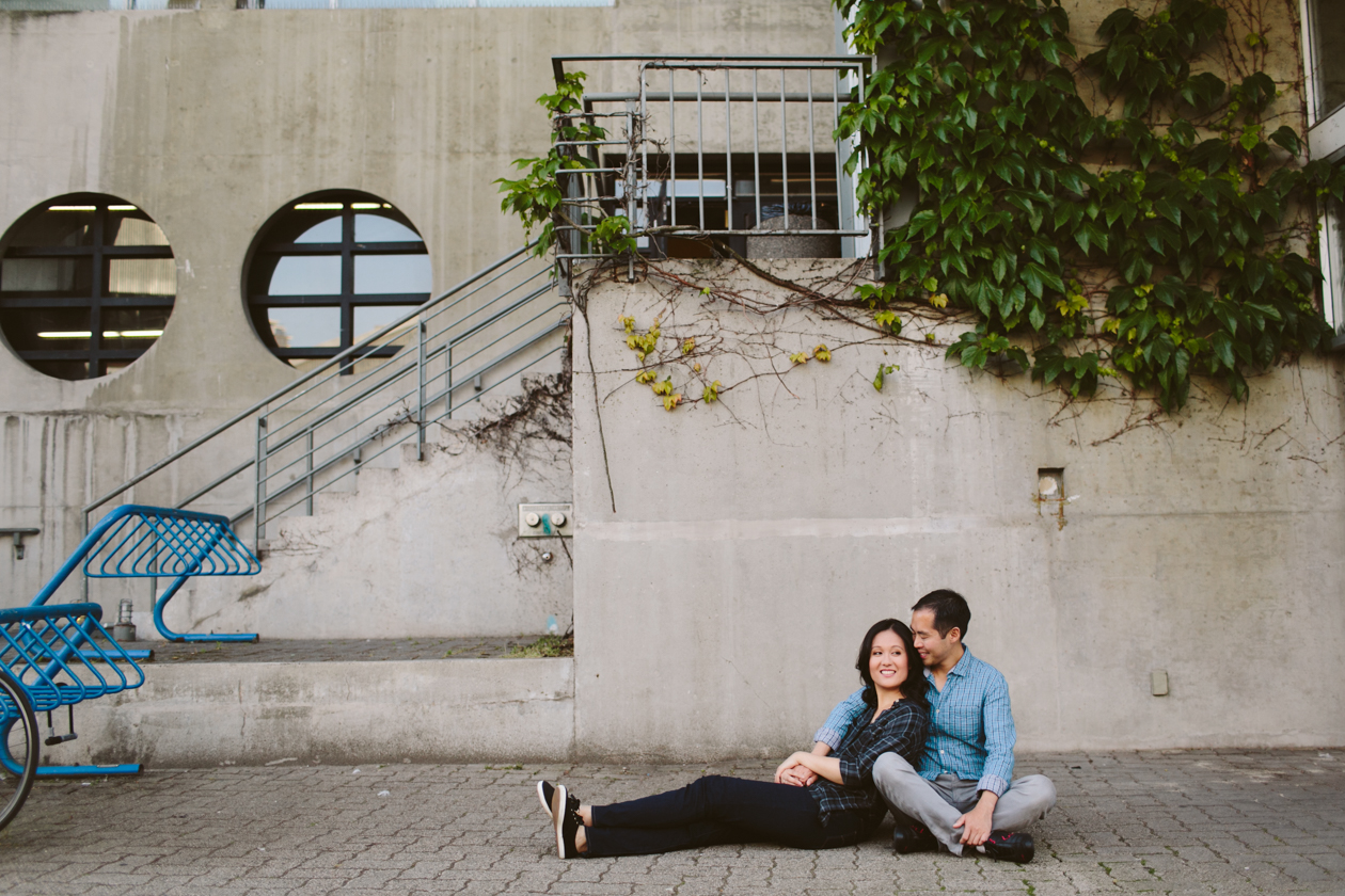 Granville Island Engagement Photos