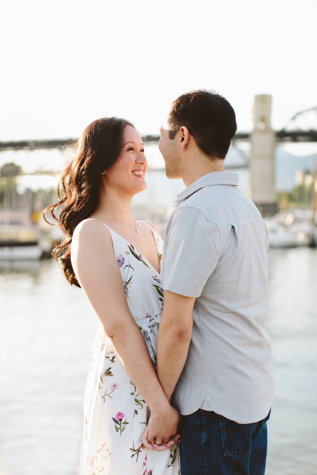 Granville Island Engagement Photos