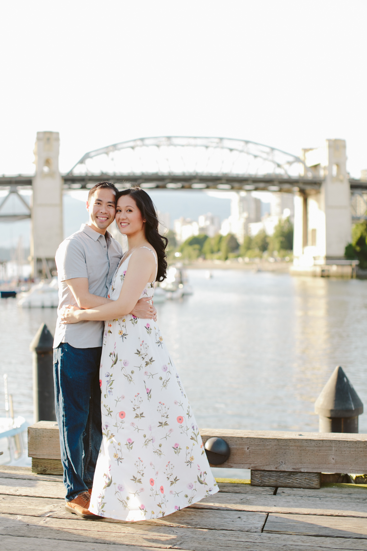 Granville Island Engagement Photos
