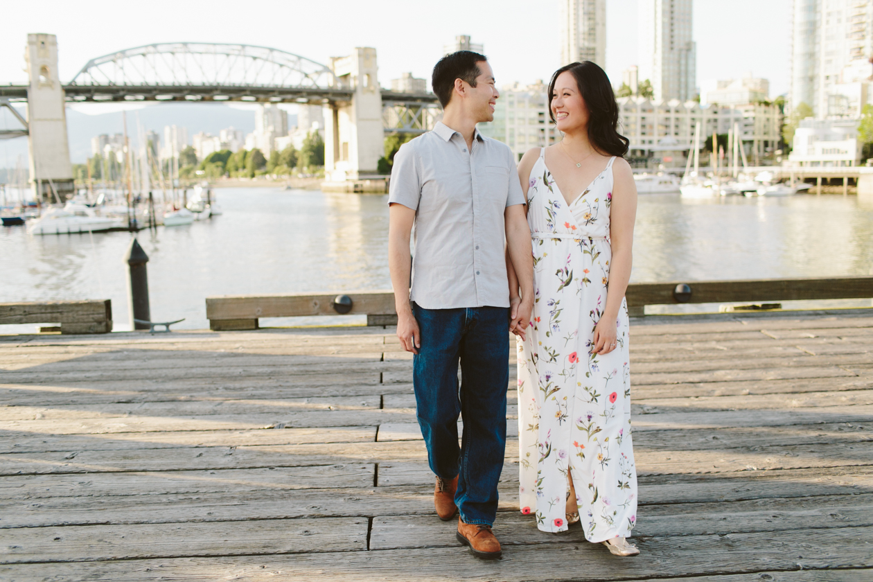 Granville Island Engagement Photos