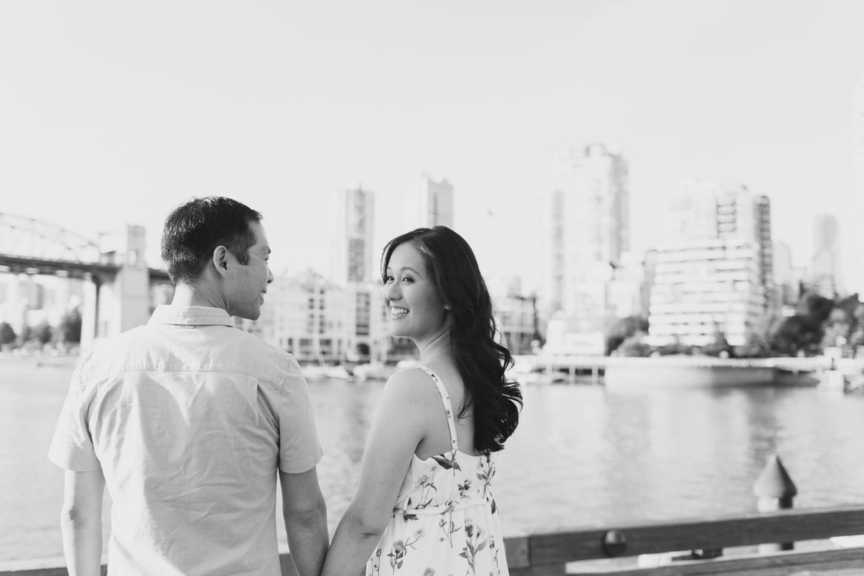 Granville Island Engagement Photos