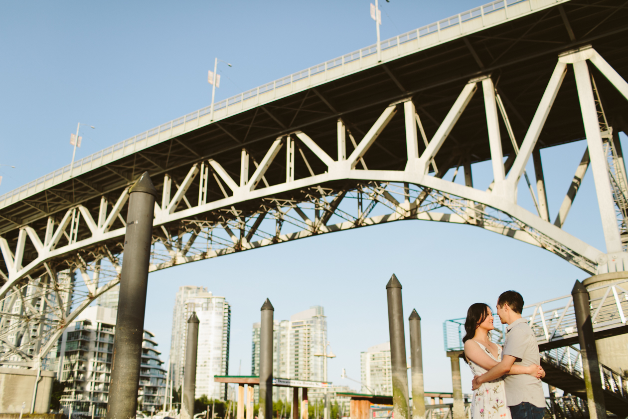 Granville Island Engagement Photos