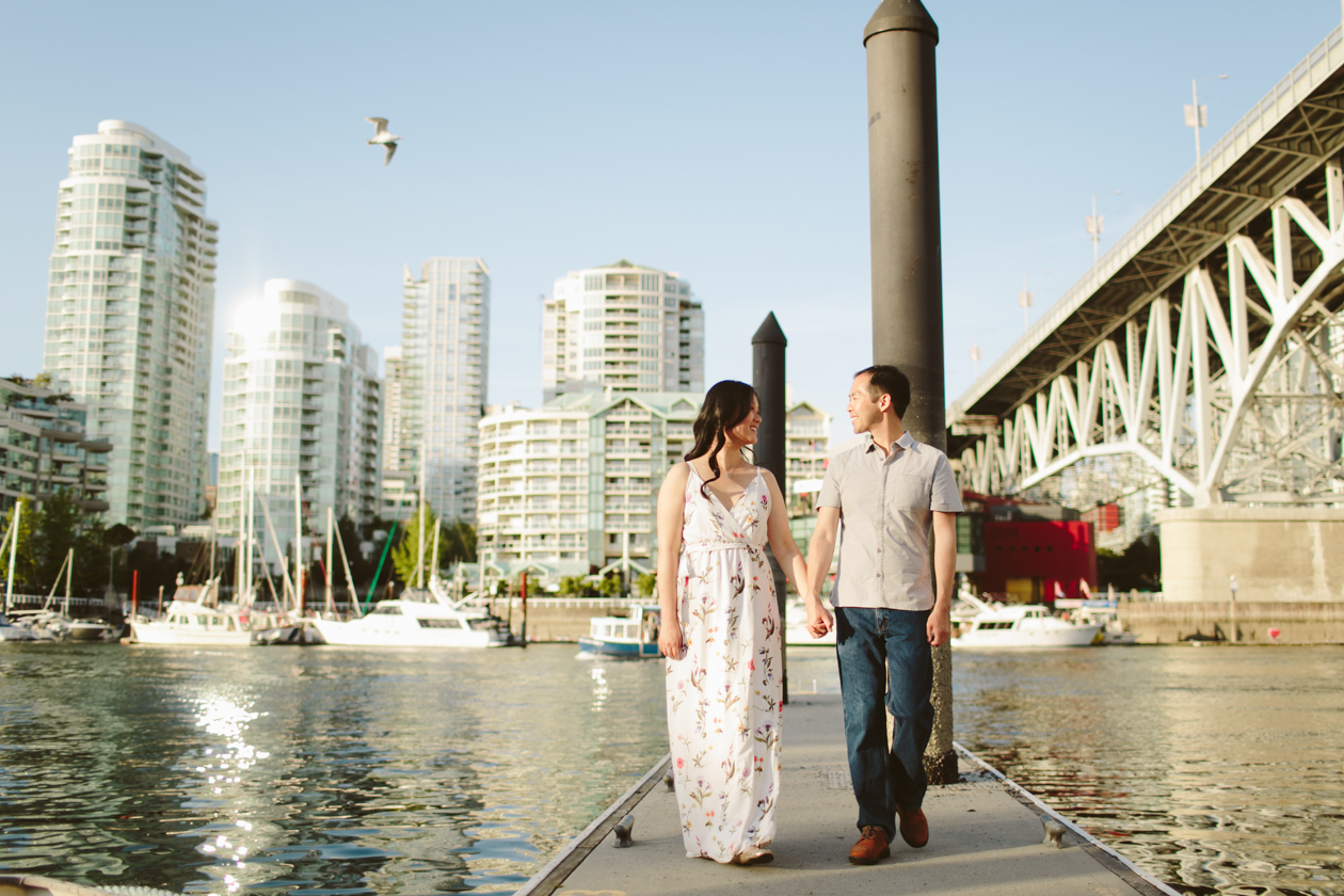 Granville Island Engagement Photos