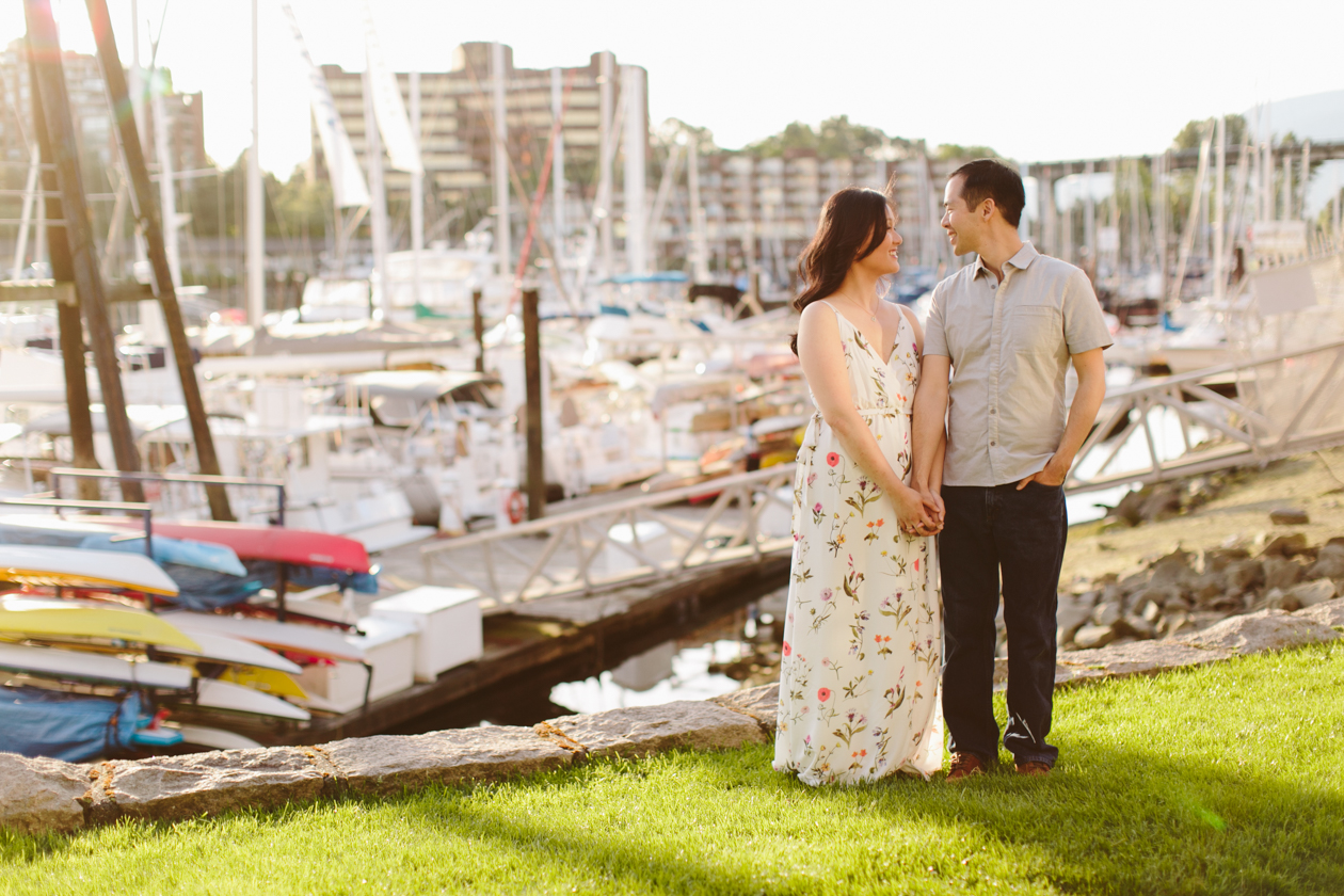 Granville Island Engagement Photos