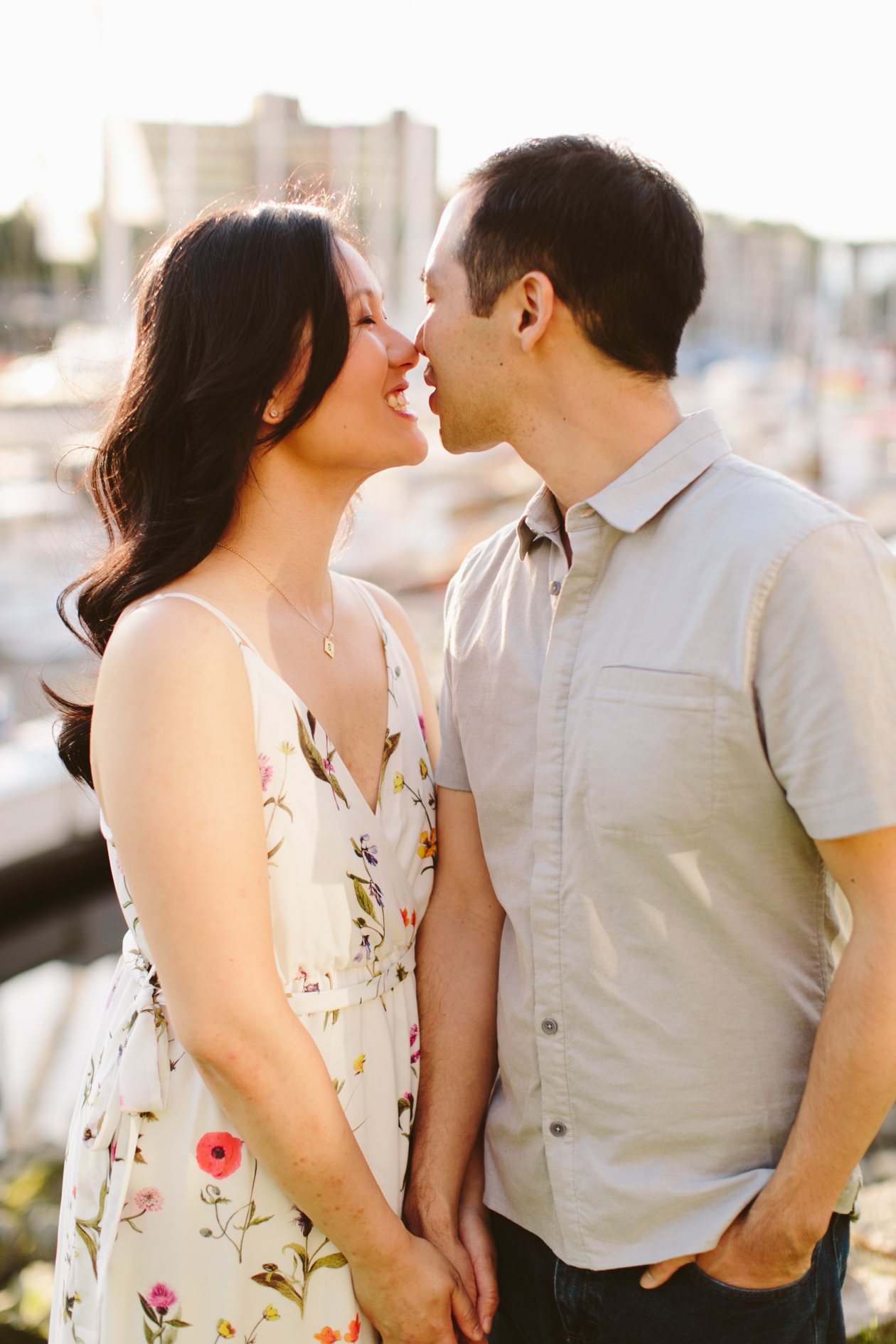 Granville Island Engagement Photos