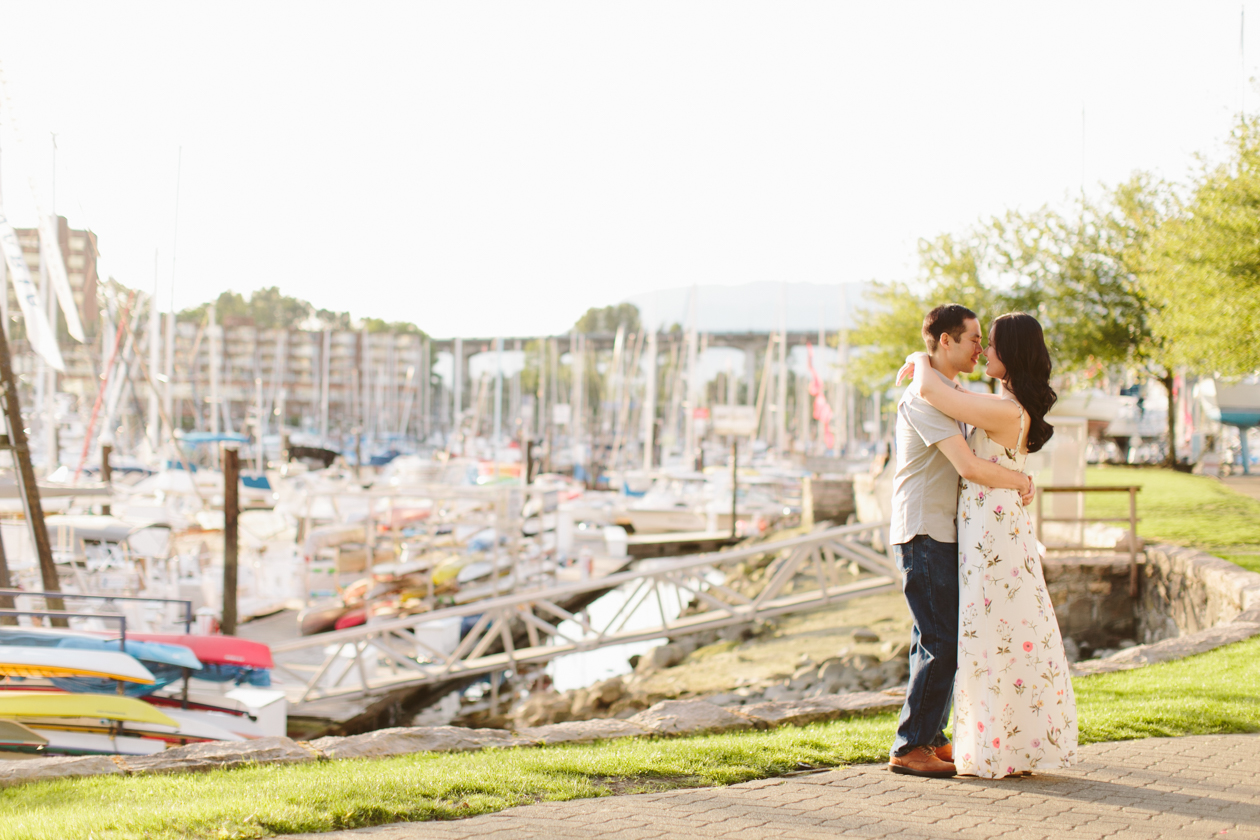Granville Island Engagement Photos