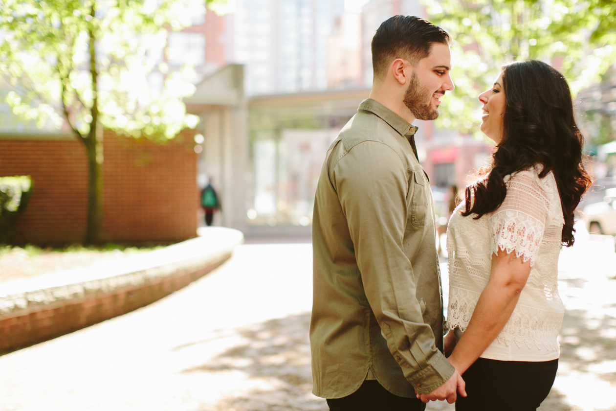 Yaletown Engagement Session