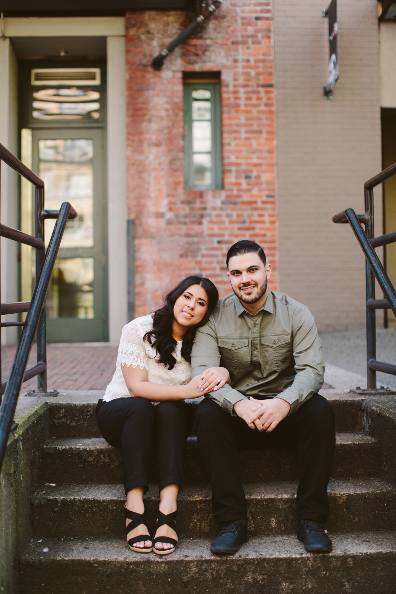Yaletown Engagement Session