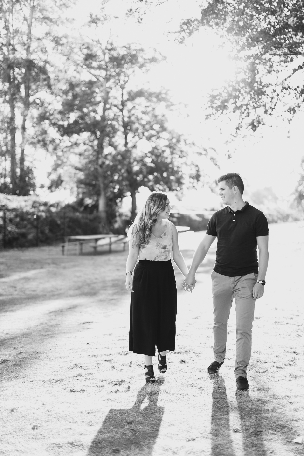 White Rock Beach Engagement Photos