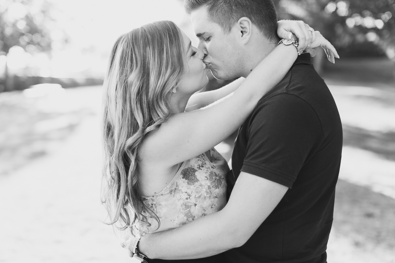 White Rock Beach Engagement Photos
