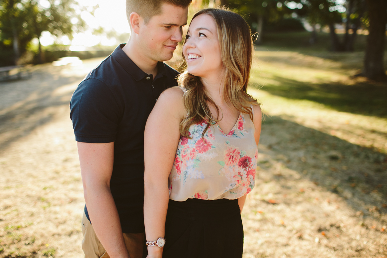 White Rock Beach Engagement Photos