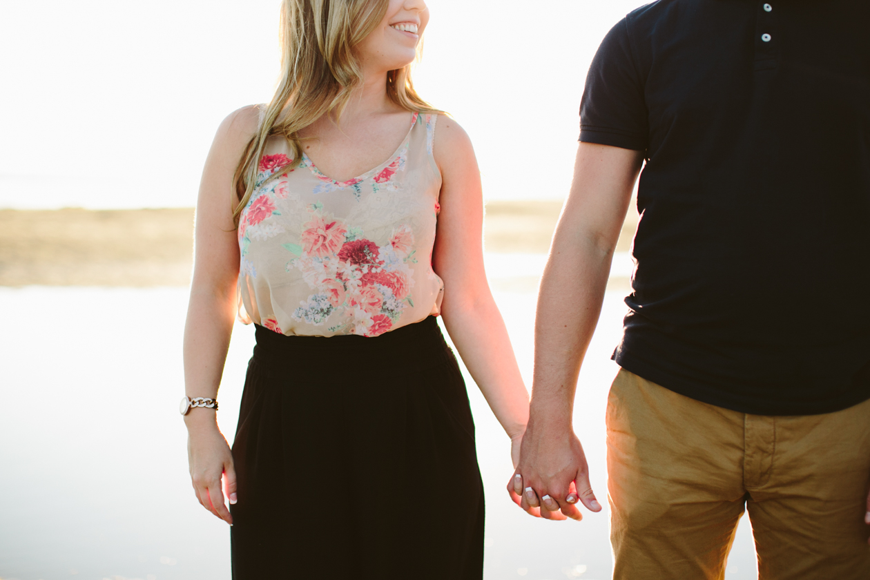 White Rock Beach Engagement Photos