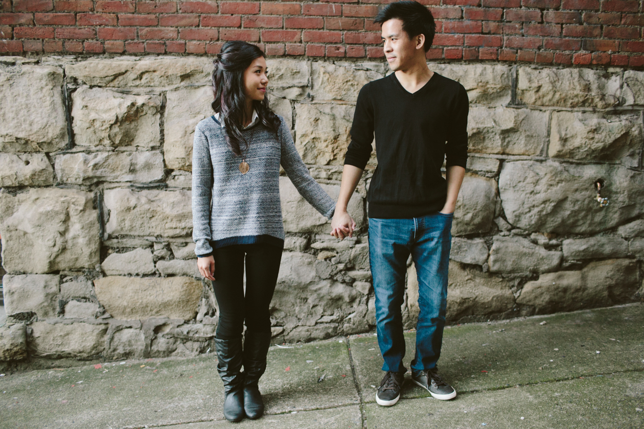 Gastown Engagement Photos