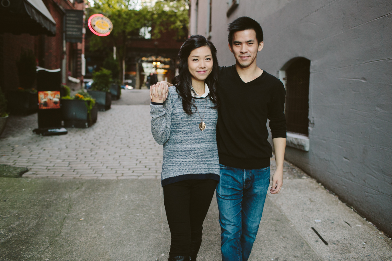 Gastown Engagement Photos