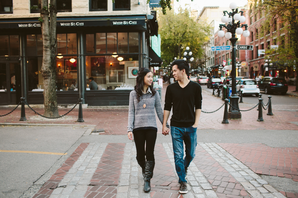 Gastown Engagement Photos