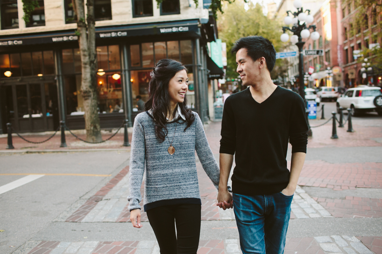 Gastown Engagement Photos