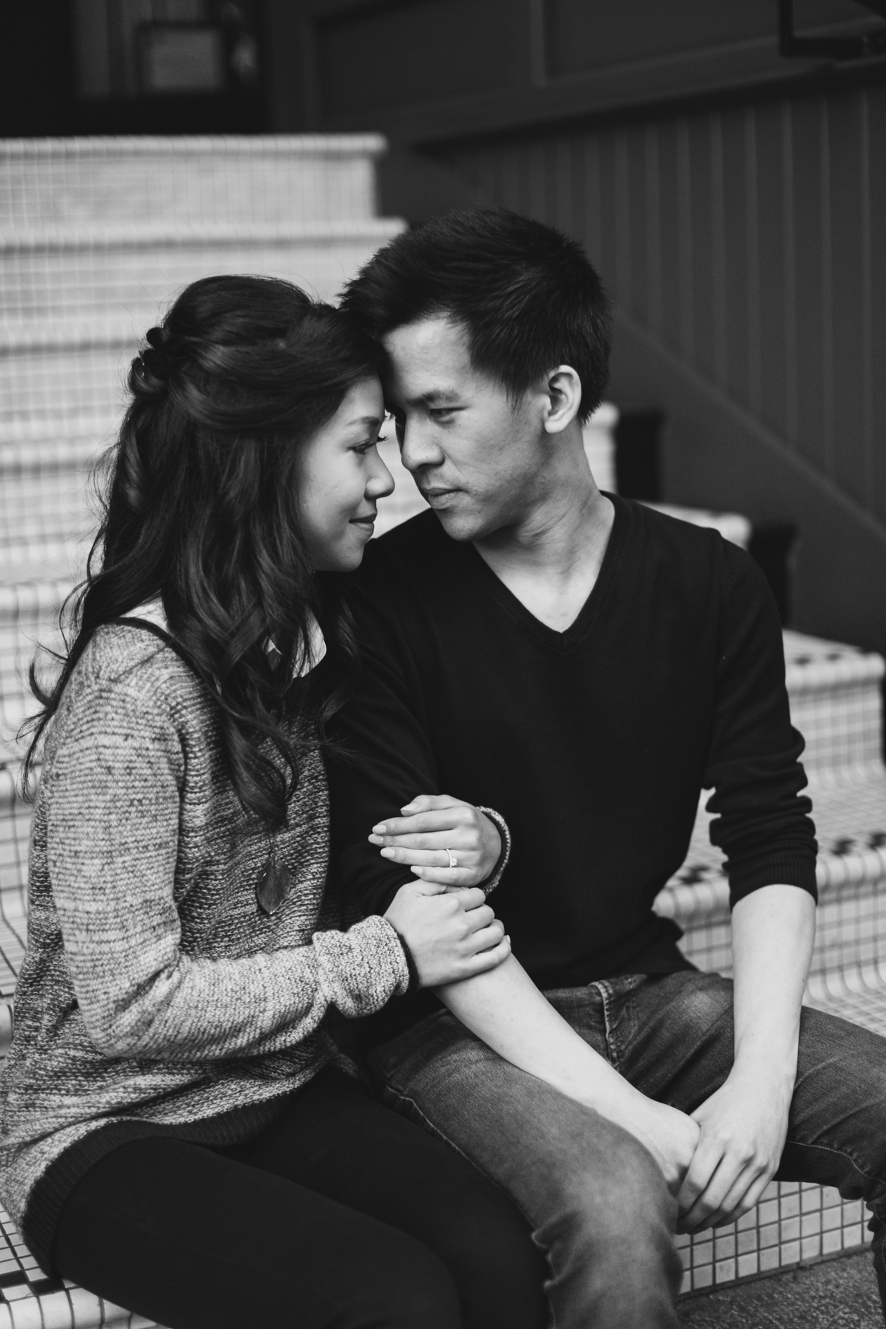 Gastown Engagement Photos