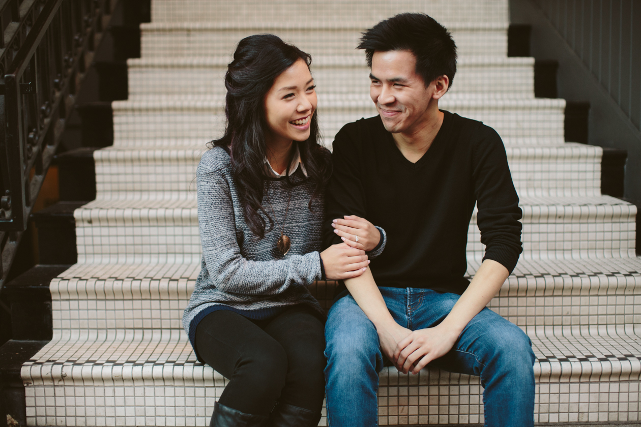 Gastown Engagement Photos