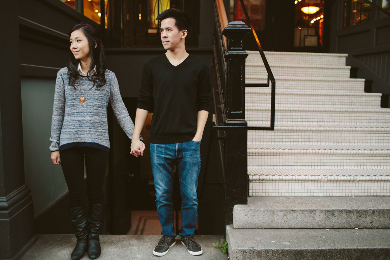 Gastown Engagement Photos