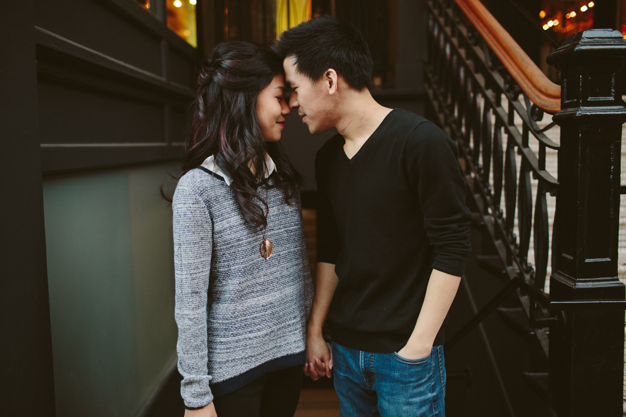 Gastown Engagement Photos