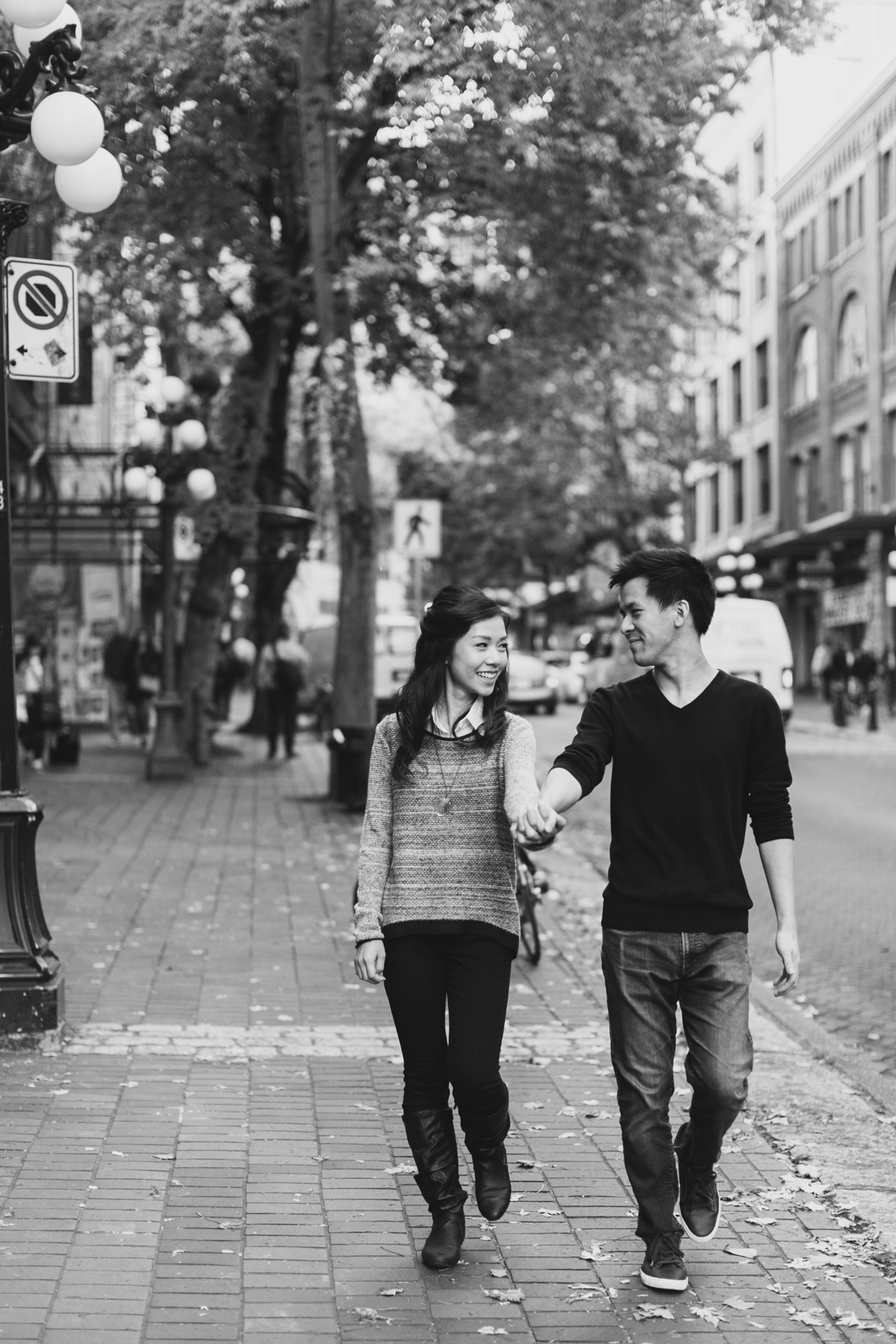 Gastown Engagement Photos
