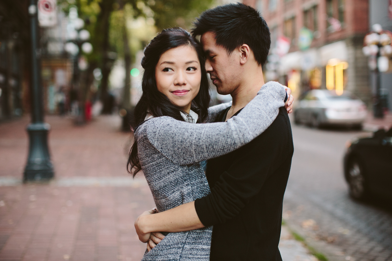 Gastown Engagement Photos