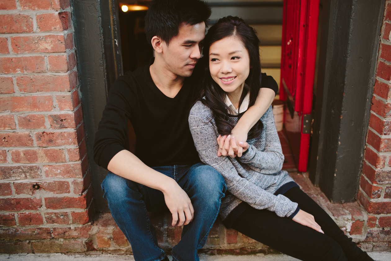 Gastown Engagement Photos