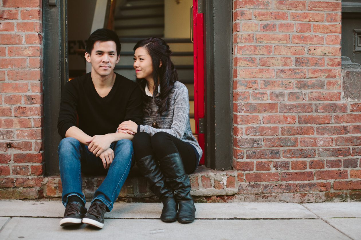 Gastown Engagement Photos