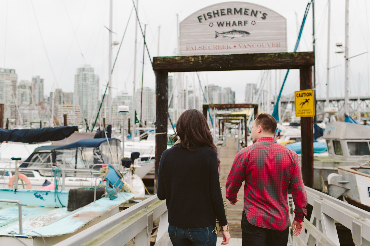 Granville Island Engagement Photos