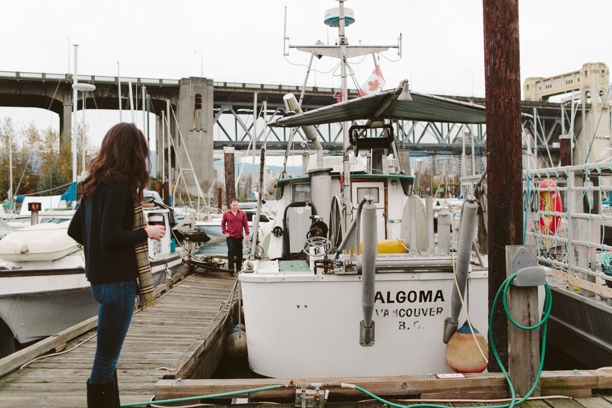Granville Island Engagement Photos