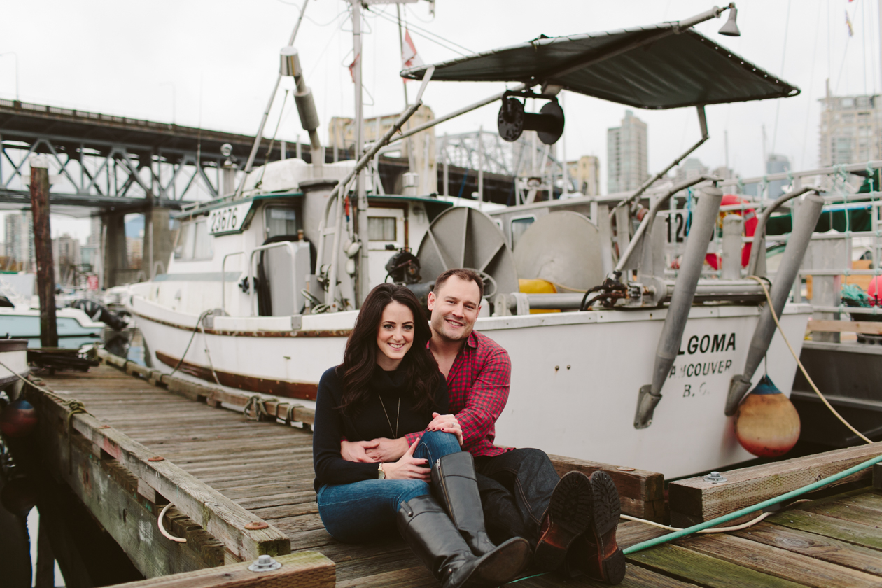 Granville Island Engagement Photos