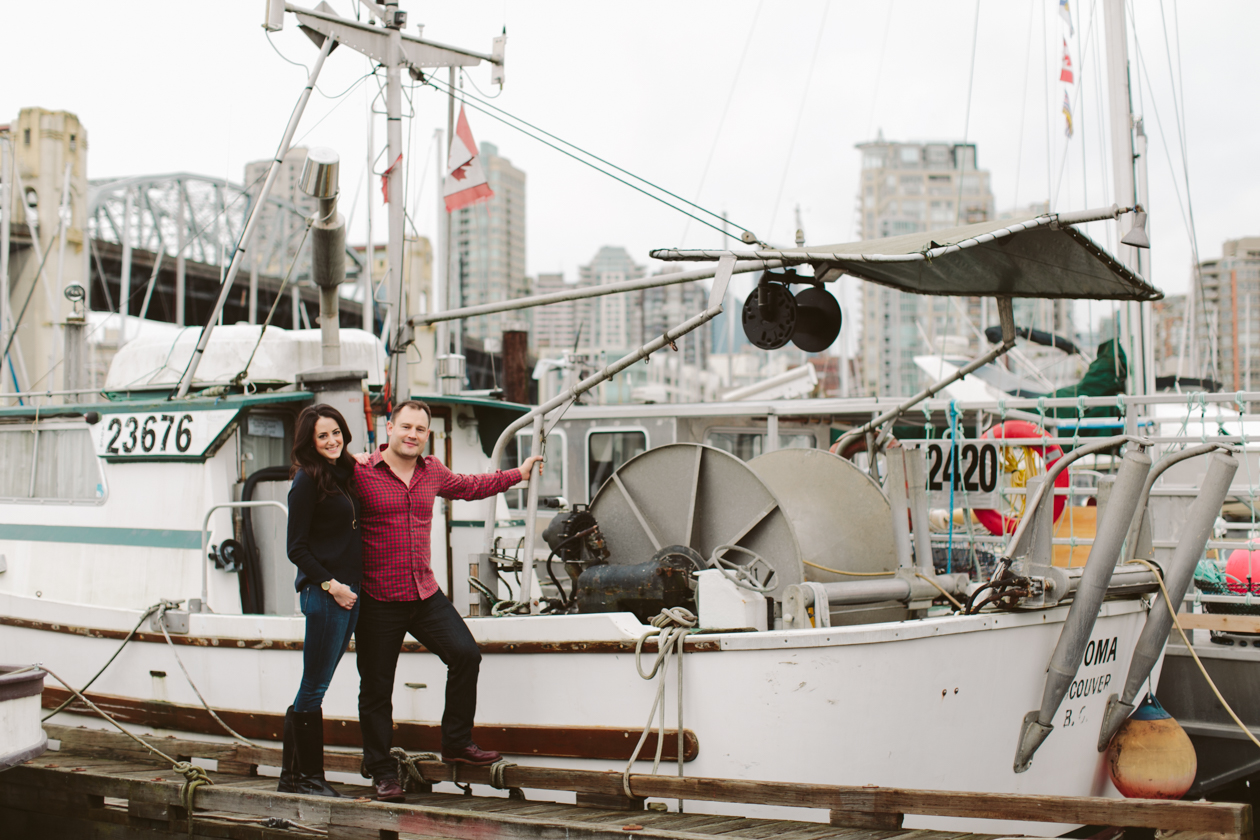 Granville Island Engagement Photos